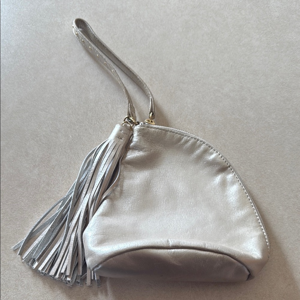Hobo Silver Wristlet
